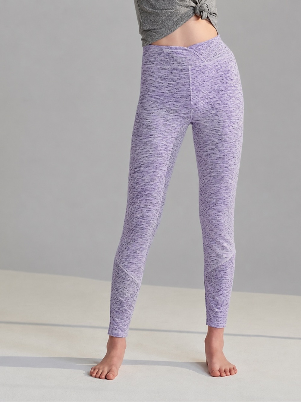 Anthropologie Saturday Sunday Melanie Leggings Lavender Size MP - Picture 2 of 8